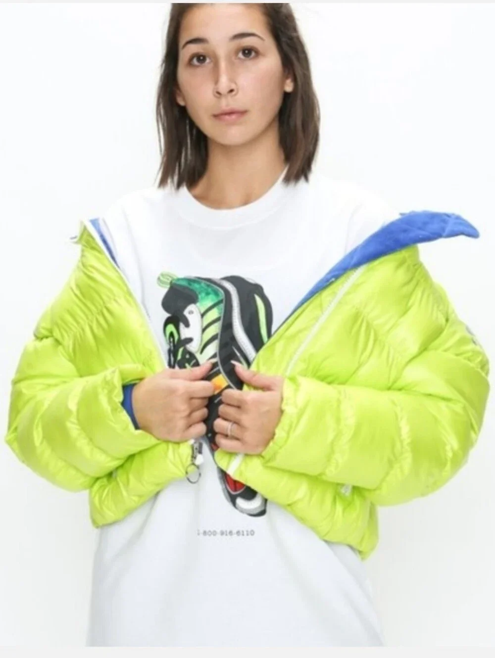 Nike x Olivia Kim Puffer Jacket SzXS